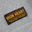 Iron Heart IHSW-86-GRY Heavyweight Thermal Crew Neck Sweater in grey available at Rugged Gentlemen Shoppe