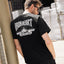 Iron Heart graphic t-shirt crafted from 7.5oz loopwheel cotton t-shirt in Japan