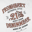 Iron Heart IHT-2603-WHT 7.5oz Loopwheel Cotton Graphic T-Shirt Made in Japan available at Rugged Gentlemen Shoppe Singapore
