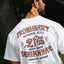 Iron Heart graphic t-shirt crafted from 7.5oz loopwheel cotton T-SHIRT in Japan