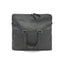 OGL 9981 tumbled full-grain leather fold-down zipper briefcase in black handmade in Singapore