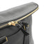 YKK Excella zipper detail on OGL full-grain leather briefcase
