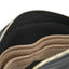 Cushion-padded interior with organiser pockets inside OGL 9981 small leather handbag