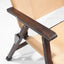 OGL Kermit wooden chair V1 in vegetable tanned leather, handcrafted folding chair with wooden frame for camping
vegetable tanned leather Kermit chair wooden folding design outdoor handcrafted