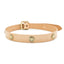 Obbi Good Label Single-Prong Concho Belt in natural vegetable-tanned leather with solid brass conchos and brass garrison buckle