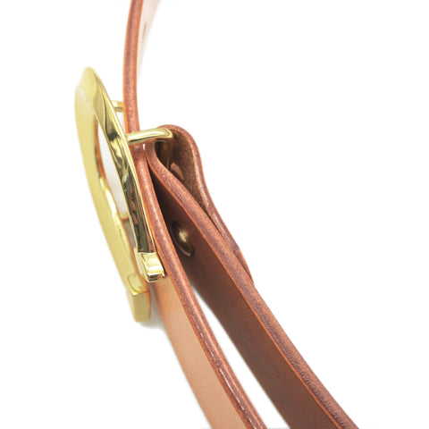 Obbi Good Label handmade solid brass horseshoe belt buckle for 1.5 inch leather belts in Rugged Gentlemen Shoppe Singapore