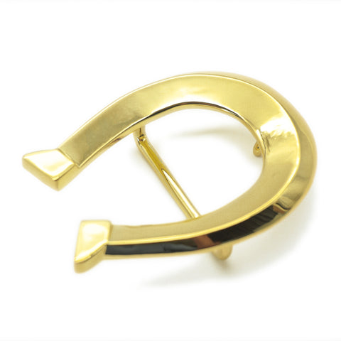 Obbi Good Label handmade solid brass horseshoe belt buckle for 1.5 inch leather belts in Rugged Gentlemen Shoppe Singapore