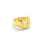 Obbi Good Label handmade brass horseshoe ring for men in solid brass in Rugged Gentlemen Shoppe Singapore