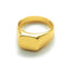 Obbi Good Label handmade men's brass signet ring in solid brass in Rugged Gentlemen Shoppe Singapore