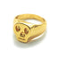Obbi Good Label handmade men's brass skull ring in solid brass in Rugged Gentlemen Shoppe Singapore