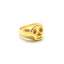 Obbi Good Label handmade men's brass skull ring in solid brass in Rugged Gentlemen Shoppe Singapore