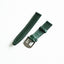 Hand-stitched Buttero leather watch strap handmade by Obbi Good Label using traditional saddle stitching techniques
