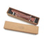 Japanese Shinki Hikaku shell cordovan Apple Watch strap handmade by Obbi Good Label for Apple Watch and Apple Watch Ultra, showing Kraft Box packaging