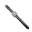 Japanese Shinki Hikaku shell cordovan watch straps by Obbi Good Label available in black, installed on OGL autOGLAtic Field Watch example.
