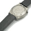 Japanese Shinki Hikaku shell cordovan watch straps by Obbi Good Label available in black, installed on OGL autOGLAtic Field Watch example in close-up detail.