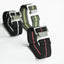 Obbi Good Label Marine Nationale Parachute Watch Strap in black/red showing close-up details