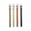 OGL WTC Utility Canvas Strap in cotton duck canvas showing all available colours (black, olive, beige, natural) with brushed metal hardware for mechanical watches and everyday wear