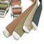 OGL WTC Utility Canvas Strap in cotton duck canvas showing all available colours (black, olive, beige, natural) with brushed metal hardware for mechanical watches and everyday wear