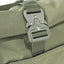 showing high-strength quick-release safety buckle securing the roll-top closure on the OriGinaLe Origo Roll-Top Hobo Bag