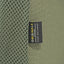 OriGinaLe Origo Roll-Top Tote Bag in olive technical canvas showing OriGinaLe Technical Material woven label