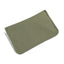 ORIGO Utility Wallet in olive abrasion-resistant technical canvas back view by Obbi Good Label.