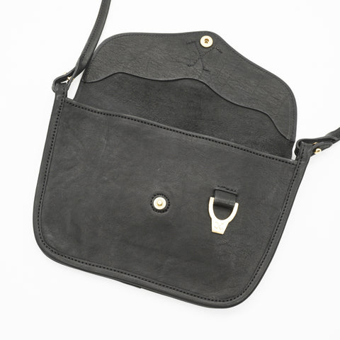 OGL BRAVE HORSEHIDE POCKAT BAG BLACK