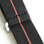 OGL WTC MARINE NATIONALE PARACHUTE WATCH STRAP BLACK/RED