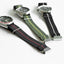 OGL WTC MARINE NATIONALE PARACHUTE WATCH STRAP BLACK/RED