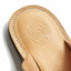 OGL/DR SOLE CROSS STYLE LEATHER SANDALS NATURAL