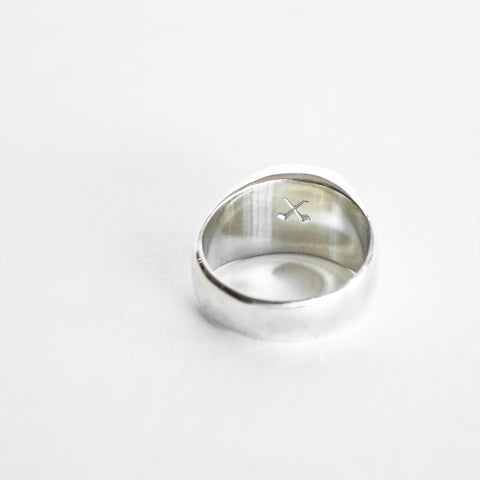Three Evil Eye White Heart Ring, Statement Spiritual Ring, Minimalist –  Silverhub Jewelry India