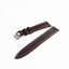 OGL WTC HANDSTITCH BUTTERO WATCH STRAP WINE VTG 20-16MM