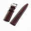 OGL WTC HANDSTITCH BUTTERO WATCH STRAP WINE