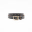 OGL BELT OBBIES SQUARE LEATHER TALI PINGGANG DIWARNA TANGAN HITAM