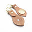 OGL ONLY GOOD LIFE CONCHO KEYFOB NATURAL