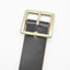 OGL BELT VINTAGE 1.5 LEATHER BELT HAND-DYED BLACK