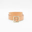 OGL BELT VINTAGE 1.5 LEATHER BELT NATURAL 