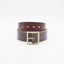 OGL BELT VINTAGE 1.75 LEATHER BELT HAND-DYED BROWN