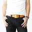 OGL BELT VINTAGE 1.75 LEATHER BELT NATURAL